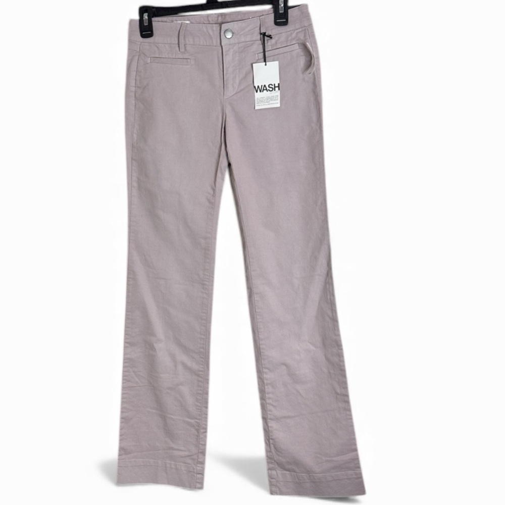 GAP Women's Japanese Dusty Mauve Slim Boot Flare Low Rise Jeans Y2K Junior sz 1